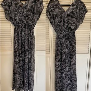 Sheer black swimsuit cover up